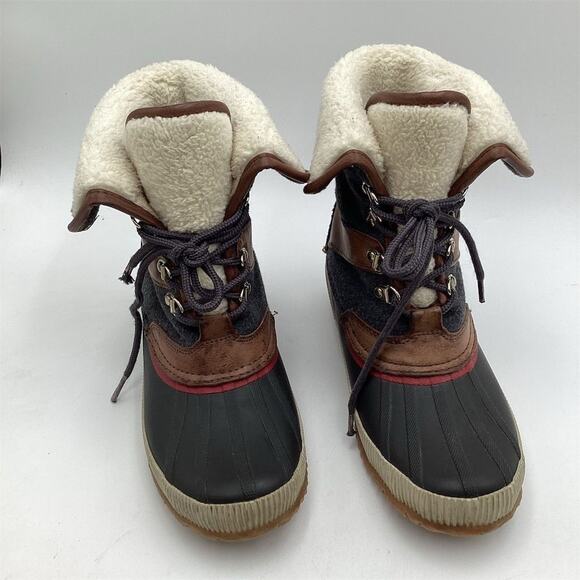 Tommy Hilfiger Women's Duck Boots Size 8 Multicolor Winter Casual - Picture 2 of 10